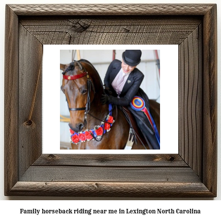 family horseback riding near me in Lexington, North Carolina